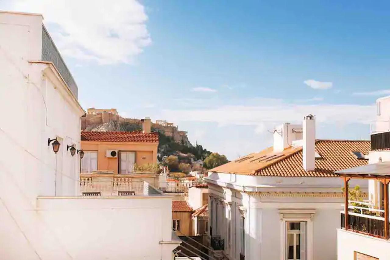 Appartamento A Masterpiece In Plaka With Big Balcony And Acropolis View Atene Esterno foto