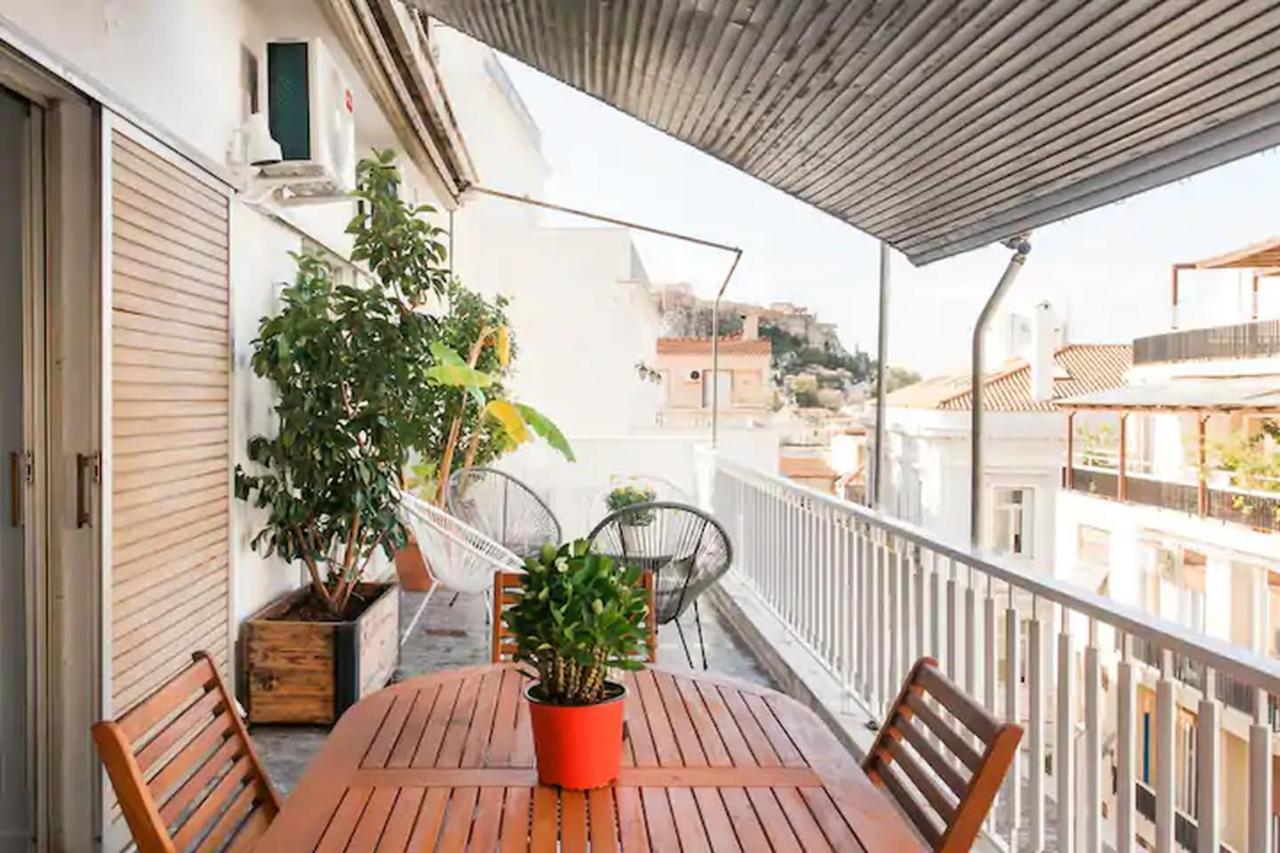 Appartamento A Masterpiece In Plaka With Big Balcony And Acropolis View Atene Esterno foto