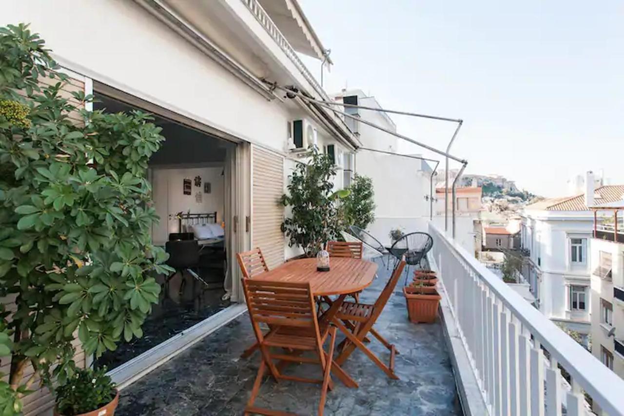 Appartamento A Masterpiece In Plaka With Big Balcony And Acropolis View Atene Esterno foto